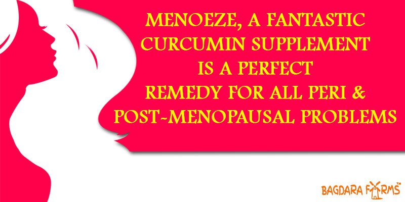 Curcumin supplement Perimenopause , reduce fights meopause symptom with menoeze