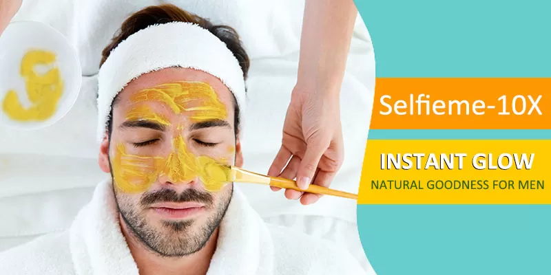 Selfieme-10X for instant glow on men