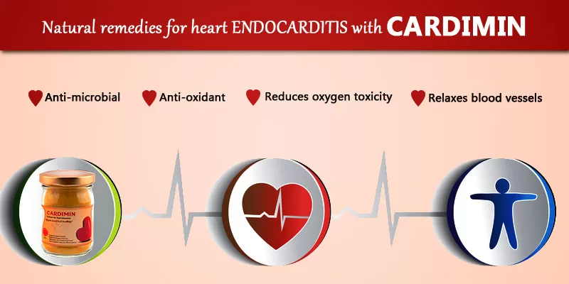 Endocarditis – treat endothelium infection with curcumin