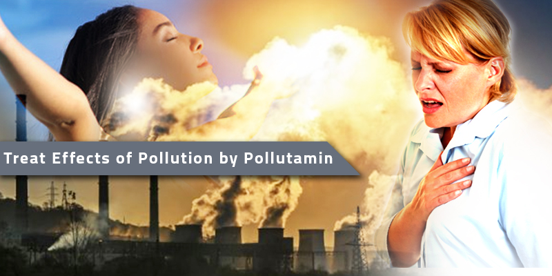 treat harmful effects of pollution with curcumin