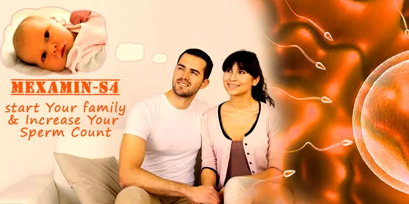 Mexamin-S4 to increase sperm count