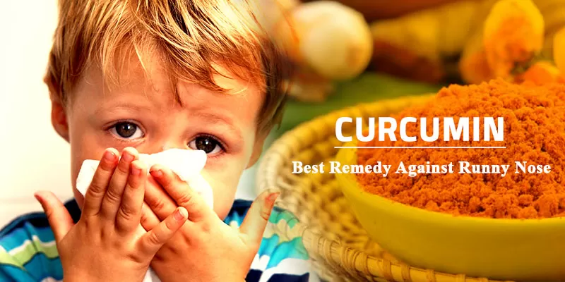 Are You Tired Of Runny Nose Of Your Toddler? Get Natural Remedy With Curcumin