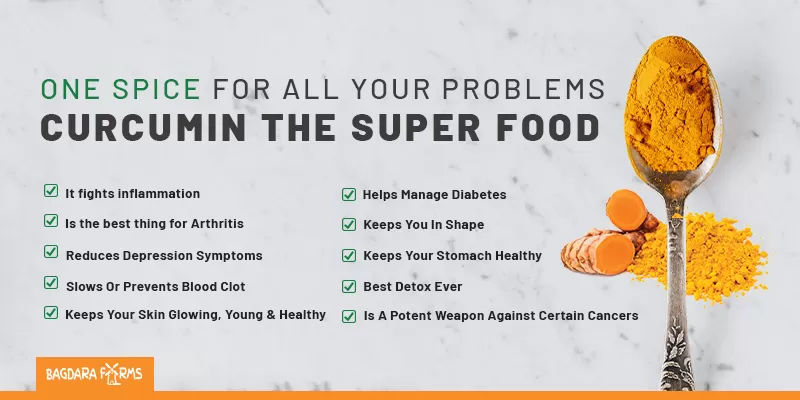 ONE SPICE FOR ALL YOUR PROBLEMS- CURCUMIN THE SUPERFOOD