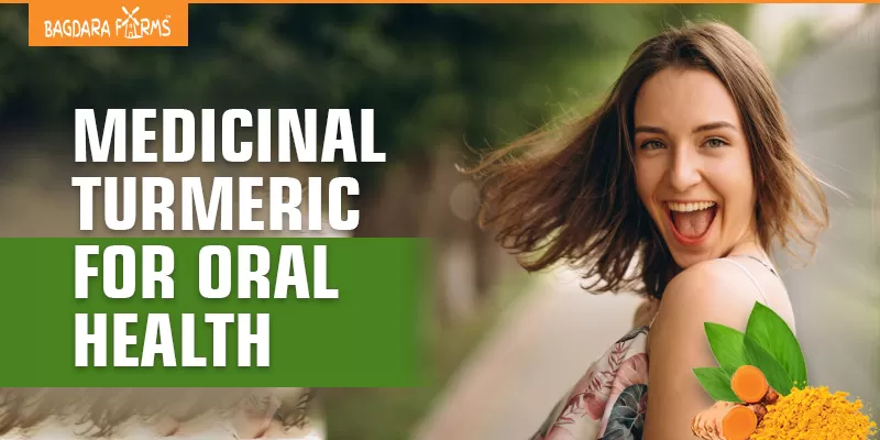 Effect of Medicinal turmeric on your oral health