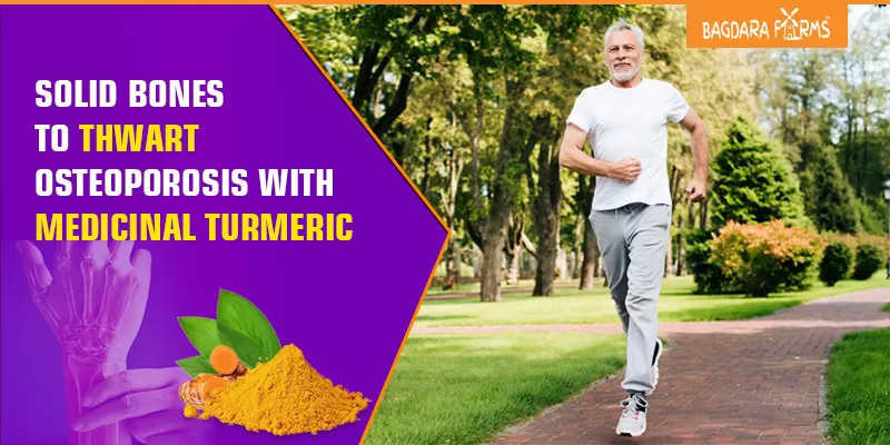 Solid bones with curcumin stay away from Osteoporosis