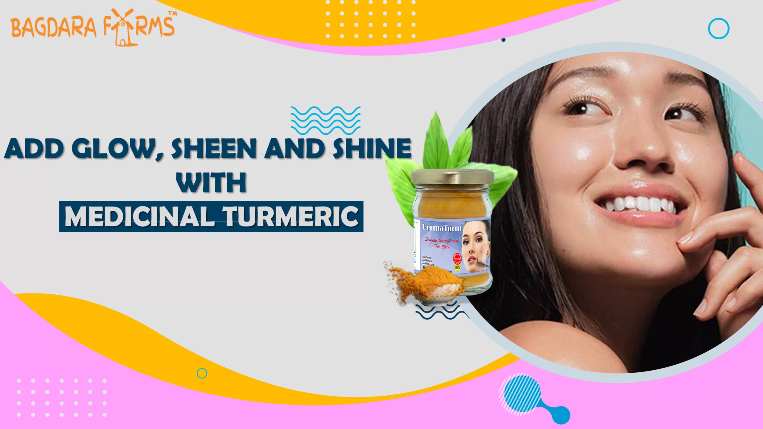 Atopic Dermatitis , turmeric for skin , glow with turmeric
